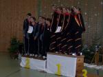 Das Team Funky Frogs 1 freut sich über seine Leistungen